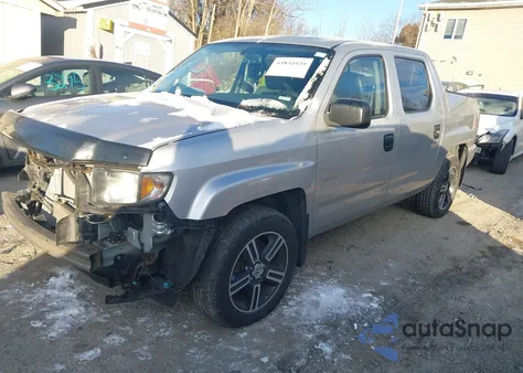 2014 Honda Ridgeline Sport from USA, damaged, VIN 5FPYK1F76EB005033